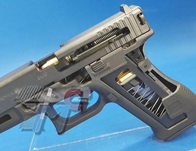 AirSoft Surgeon (CL Custom) TANAKA Works Glock 17 Cut Away Model Gun - Click Image to Close